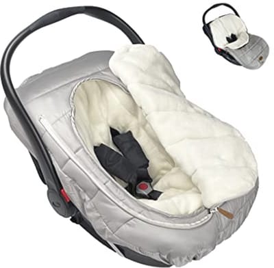 Waterdichte Autostoelhoes en Vlaggentas Geïntegreerd voor Kinderwagen en Autostoel - Winter Slaapzak voor Baby's van 0-12 Maanden