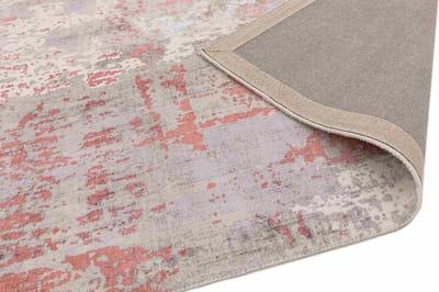 Easy Living - Gatsby-red Vloerkleed - 200x290  - Rechthoek - Laagpolig Tapijt - Landelijk - Grijs, Rood