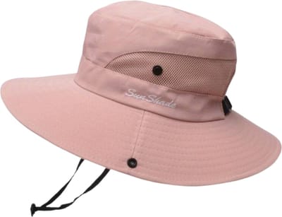 Bovista Zonnehoed - Reishoed - UV Beschermende Hoed - Bucket Hat - Festival - Pet - Hoedje Voor Dames & Heren - Hoofdbescherming - Roze