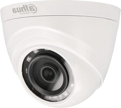 Beveiligingscamera Dome - Monitoring Camera - Huis Bewaken - 4-in-1 Technologie - 9x9x7.2 cm - Wit