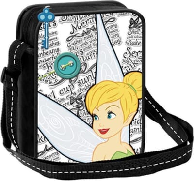 Disney Tinkerbell schoudertas / crossbody met glitter