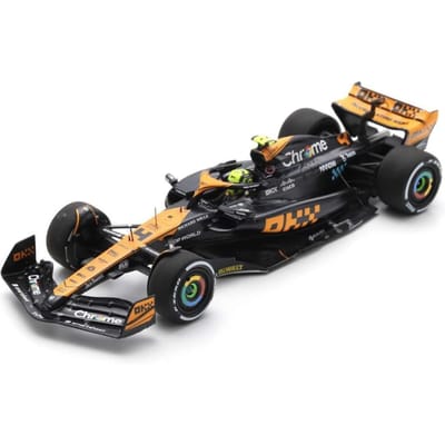 Spark McLaren F1 Team MCL60 2023 F1 Japanse Grand Prix 2e Plaats Norris Finished Model 1/43 #4 L. black