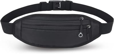 REN® Flipbelt - Hardloopriem - Running Belt - Zwart - 29cm x 13cm x 12cm