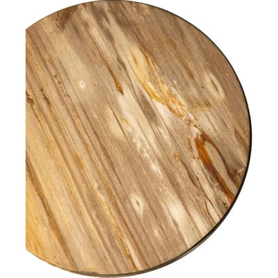 PTMD - Bijzettafel Mody - Beige - 21x21x64cm