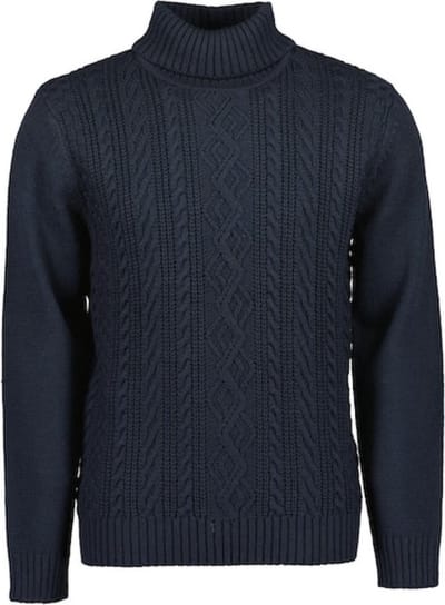 Blue Seven heren trui - coltrui heren - navy - 376433 - maat XXL