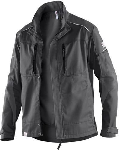 KUBLER ACTIVIQ 12505365 Hi Vis Reflecterend Werkjas HEREN Veiligheidsjas Antraciet - Krasvrij - Industrieel Wasbaar