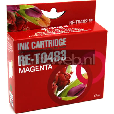 Huismerk Epson T0483 magenta (Huismerk (compatible))