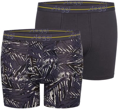 sloggi Langer Boxer Blue Start