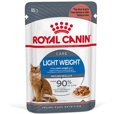 24x85g Light Weight Care in Saus Royal Canin Kattenvoer