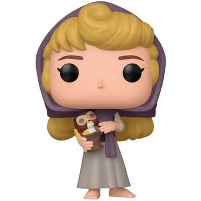 Doornroosje 65ste verjaardag pop! disney vinyl aurora w/owl collectible figurine Funko