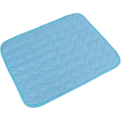 Tapis Rafraîchissant pour Chien Chat Animal de Compagnie Oreiller Auto-Rafraîchissant Temps Chaud d'Été Lit M gray