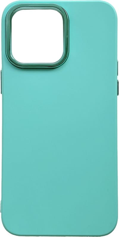 Casemania Hoesje Geschikt voor Apple iPhone 14 Pro - Turquoise - Shockproof Siliconen Back Cover