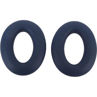 Siliconen Oorkussens Huidvriendelijke Beschermende Oorkussens Kussens met Hoofdbandhoes voor QC45 QC35 QC25 blauw