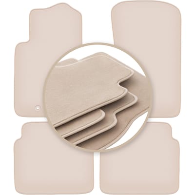 PREMIUM beige vloermatten voor: Opel Omega B sedan, stationwagen 1994-2003
