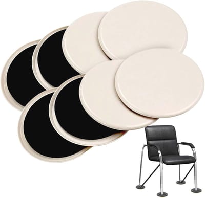 Zelfklevende meubelglijders – 8 stuks antislip Teflon glijplaten voor meubels