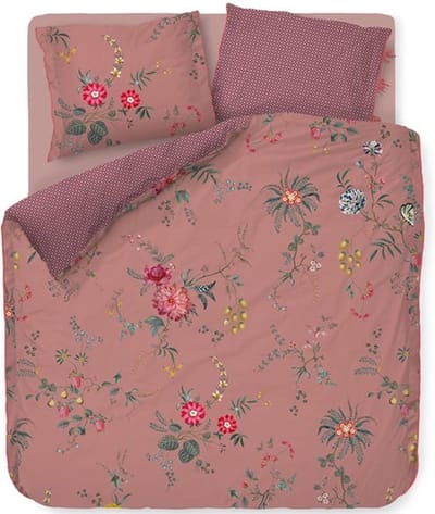 Pip Studio Fleur Grandeur dekbedovertrek - Lits-Jumeaux XL - 260x200/220 - Roze