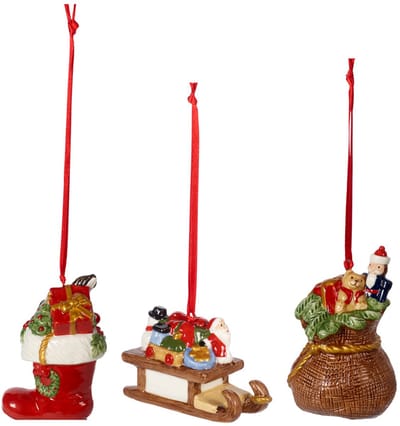 Villeroy & Boch Nostalgic Ornaments Cadeaus 3 Stuks