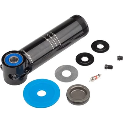 Rockshox Deluxe/super Deluxe Corp Ifp Bearning Eyelet Set Met Achtervering Zwart 57.5 mm