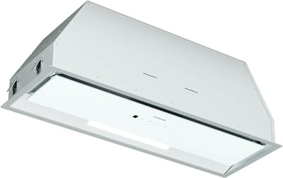 Klarstein Ventimate Inbouwafzuigkap, 85 cm onderbouwafzuigkap met touchscreen bedieningspaneel, 390 m³/u luchtstroom, energie-efficiëntieklasse A+, stille 50W DC-motor, LED-verlichting, koolstoffilter, wit