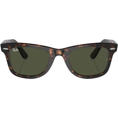 Ray-Ban RB2140 902 - Original Wayfarer (Classic) - zonnebril - Tortoise / Groen Klassiek G-15 - 50mm