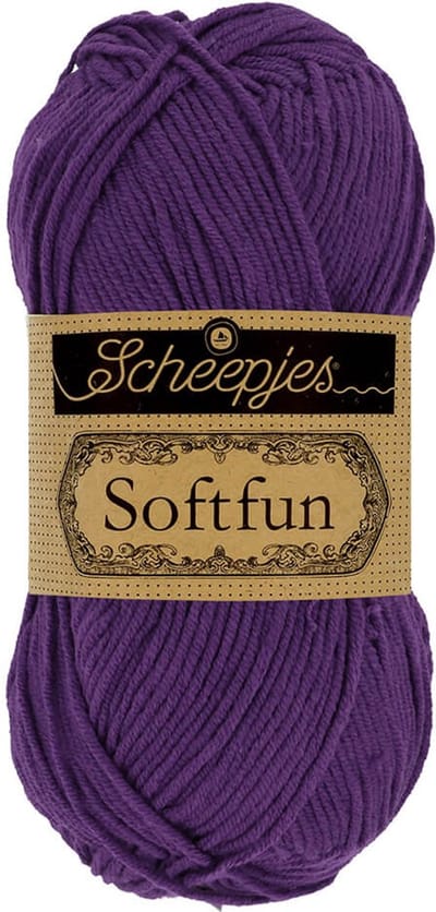 Scheepjes Softfun 50g - 2515 Deep Violet