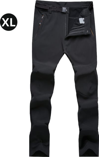 Nivard Skibroek - Skipak - Snowboard Broek - Winterbroek - Sneeuwbroek - Heren - Dames - Unisex - Wintersport - Zwart XL