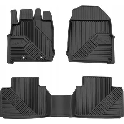Frogum - Isuzu D-MAX III (2019-heden) - Automatmatten No.77 - TPE Rubber - 4cm Rand - Extended Cab