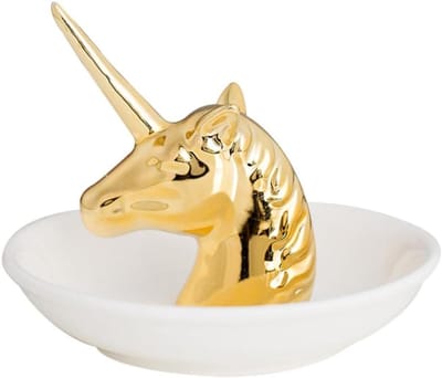 Keramische Sieradenhouder - Ringenschaaltje Decoratie - Sieraden Organiseren - Niet Breekbaar Keramiek - Niet Gespecificeerd - Goud