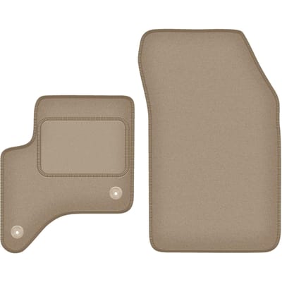 Wielganizator WLG-CARLUX - Voormat voor Fiat 600 Hybride (2024) - Beige - Polipropyleen - RAL 1019