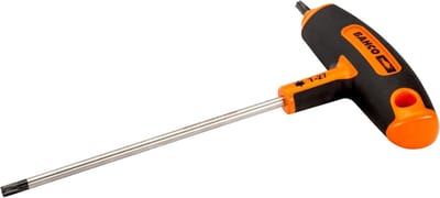 Zeskant Schroevendraaier - Torx Schroevendraaier - Precisiewerk - Geïsoleerd Handvat - T15 - Zwart Oranje