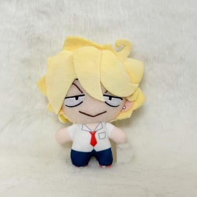 Anime Doukyuusei Hanger Sajou Rihito Pluche Pop Schattig Katoen Kusakabe Hikaru Knuffel Sleutelhanger Speelgoed Fans Kerstcadeau 10cm beige