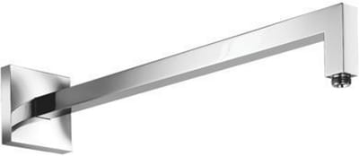 Hotbath Mate wandarm verzwaard vierkant 35cm nikkel geborsteld