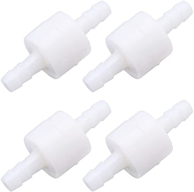 MTTproducts- Eenrichtingsklep 6mm - Terugslagklep - Kunststof - Waterbehandeling - Luchtzuivering - Medisch kwaliteitsmateriaal