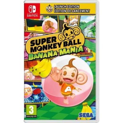 Super Monkey Ball Banana Mania - Launch Edition - Nintendo Switch