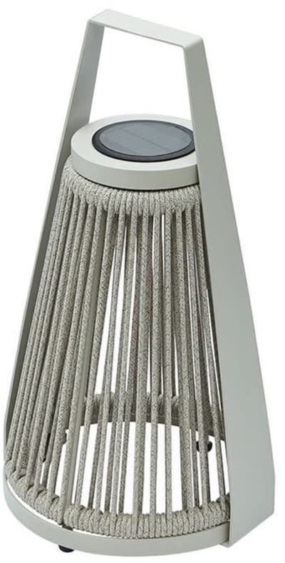 Higold APOLLO lantaarn - outdoor - led light - solar - 515mm - LARGE - TAUPE