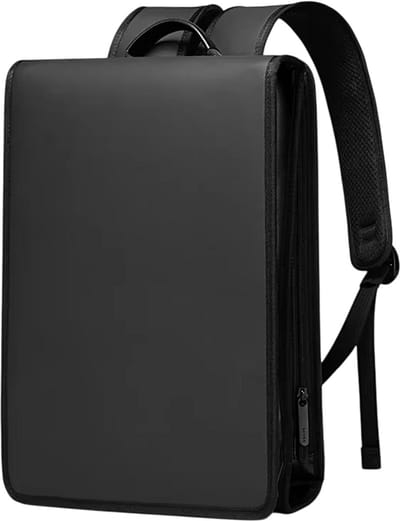 Waterdichte Heren Rugzak voor 15,6 Inch Laptop – Laptoprugzak Heren – Zakelijke Backpack voor Werk, School, Reizen en Dagelijks Gebruik - Zwart