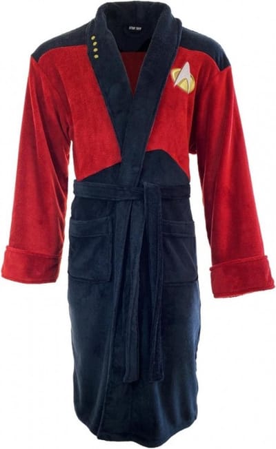 STAR TREK - Original Picard - Fleece Bathrobe