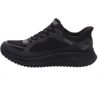 Skechers BOBS SQUAD 4 - STAPLE LOOK Dames Instappers - Zwart