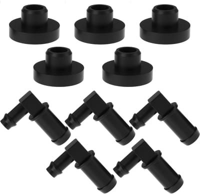 Dailygoods- Brandstoftank 5 Stuks - Directe Vervanging - Compatibel met Craftsman/Pro/Roper - Lange Levensduur - Eenvoudig te Installeren - Hoge Betrouwbaarheid - Tankbussen