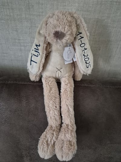Happy Horse knuffel Rabbit Richie konijn 38cm gepersonaliseerd/geborduurde naam