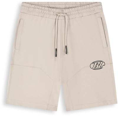 Ballin Amsterdam - Heren Loose fit Shorts Sweat - Taupe - Maat L