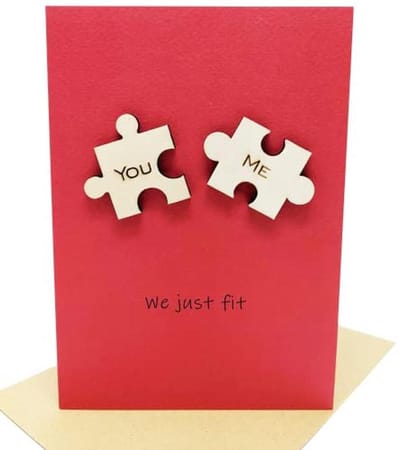 Houten Element Verjaardag Kaart - Uniek Cadeau Voor Vrouw, Man, Vriendin Of Beste Vriend