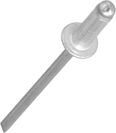 Blindklinknagels - Popnagels Aluminium - Materialen Verbinden - Corrosiebestendig - 32x10 mm - Zilverkleur