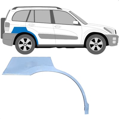 Reparatiepaneel achterspatbord voor Toyota Rav4 2000-2005 / Rechts