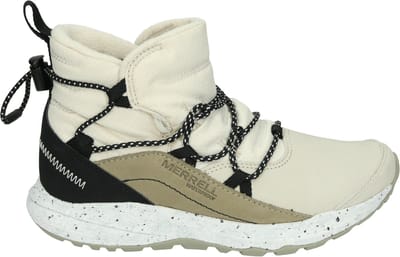 Merrell - J036788 - Hoge sneakersVeterlaarzenDames veterschoenenDames sneakersHalf-hoge schoenen - Kleur: Wit/beige - Maat: 42.5