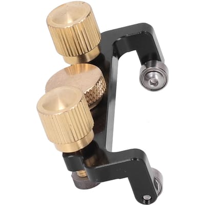 Handmatige Messenslijper Lagerrol Vaste Hoek Aluminiumlegering Slijpgereedschap voor Houtbewerking beige