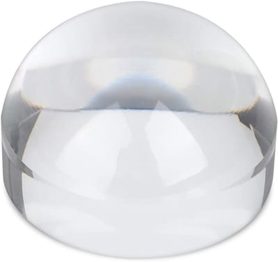 Acrylic Paperweight - Magnifier - Reading Dome - Reading Aid - Desktop Magnification voor Fotografie