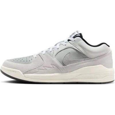 Air Jordan Stadium 90 Light Smoke Grey Zilver Heren Sneakers Bleek-Ivoor Photon-Dust Metallic-Zilver HV1810-001 37.5 gray
