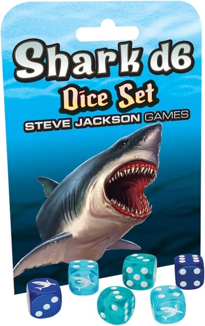 Shark D6 Dice Set - Steve Jackson Games