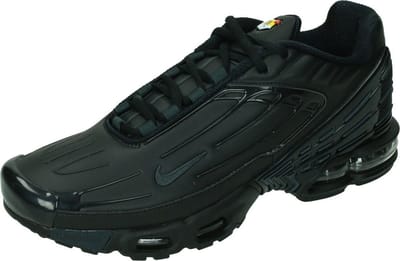 Nike Nike Air Max Plus TN III 3 Leather - Heren Sneakers Schoenen Zwart CK6716-001